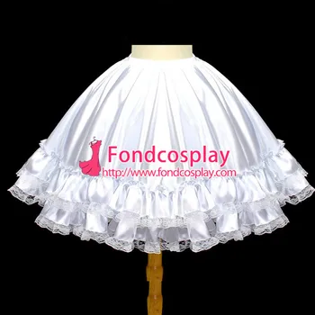 O Linie de 1 Cos 2 Layer Nunta Mireasa Fustă Jupon Pentru Rochie de Cosplay Costum Personalizat-a făcut[T5]