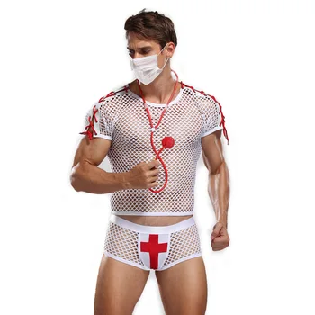 Oamenii Asistenta Si Medic Cosplay Costum De Halloween Masquerade De Sex Masculin Medic Uniforma Medic Costume Cosplay