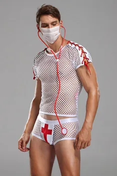 Oamenii Asistenta Si Medic Cosplay Costum De Halloween Masquerade De Sex Masculin Medic Uniforma Medic Costume Cosplay