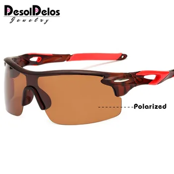 Oamenii de Conducere Polarizat ochelari de Soare Piața de Jumătate fără ramă Gradient de Ochelari de Soare Lentile Eyewears Ochelari de protectie UV400 2020 Nou