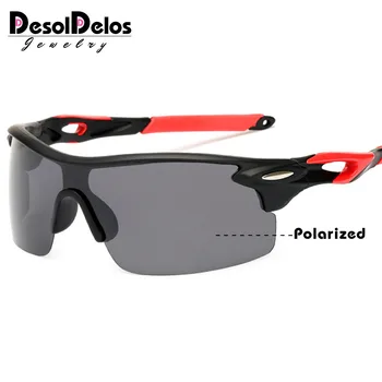Oamenii de Conducere Polarizat ochelari de Soare Piața de Jumătate fără ramă Gradient de Ochelari de Soare Lentile Eyewears Ochelari de protectie UV400 2020 Nou