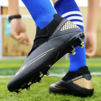 Oamenii de Fotbal în aer liber Pantofi Respirabil Adidasi ghete de Fotbal Copii Băieți Anti-Derapare spicul/TF Fotbal Cizme Ușoare Sport sho