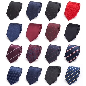 Oamenii Lega 8cm de Afaceri Formal Jacquard Cravata Clasic Casual, Rochie de Moda de Nuntă pentru Bărbați Cravate pentru Bărbați Accesorii Corbatas