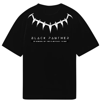 Oamenii panteră neagră Tricou Imprimat de Proiectare de Vară Sport Casual cu Maneci Scurte 2020 wakanda pentru totdeauna Topuri Tricouri tricou Comemorativ