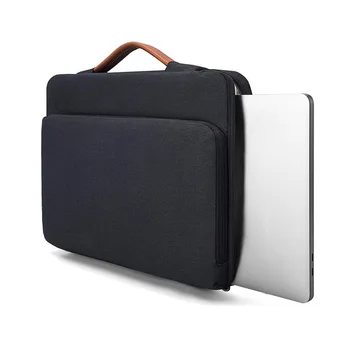 Oamenii Portafolio Geanta Notebook 15.6 pentru Macbook 13.3 14inch de Afaceri de Birou Subțire Tabletă Notebook Bag Saci de Messenger Lanț de 13 Inci