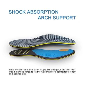 Oamenii Premium EVA Ortezare branțuri pentru Flatfoot pantofi Sport Suport Arc Absorbție de Șoc Pad ortopedice de Corecție O X Picior