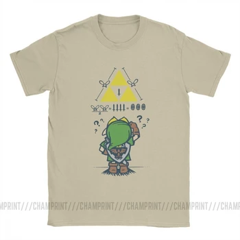 Oamenii The Legend Of Zelda Un Link La Matematica Tricouri De Joc Bumbac Haine Cool Maneca Scurta New Sosire T-Shirt