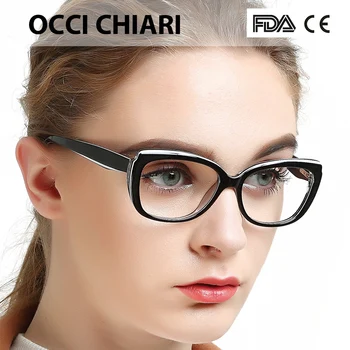 OCCI CHIARI Ochelari Rame de Ochelari pentru Femei Rețetă Clară Lentilă Optică Medicală Rama de Ochelari Oculos Lunetele Gafas W-COLOTTI