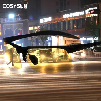 Ochelari de Soare pentru bărbați Zi Noapte Fotocromatică Polarizat ochelari de Soare pentru Conducătorii auto de sex Masculin de Conducere de Siguranță Pahare Vreme Bărbați ochelari de Soare