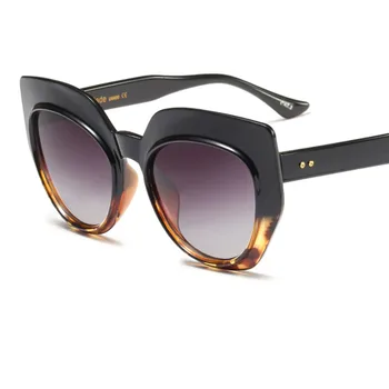 Ochelari de soare pentru femei 2019 epocă ochelari de Soare Ochi de Pisica feminin de Moda de Lux Nuante UV400 Sexy CatEye ochelari Vintage Mare Brand