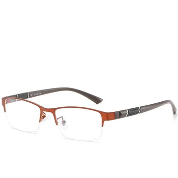 Ochelari De Vedere Dreptunghi Jumătate Cadru De Design Optic Ochelari Miopie Rășină Lentile De Ochelari -0.5 -1 -1.5 -2 -2.5 -3 -5 -6