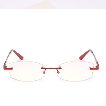 Ochelari femei ultra-lumină de moda taie marginea cinci cadru anti-albastru radiații high-end originale ochelari pentru persoanele în vârstă