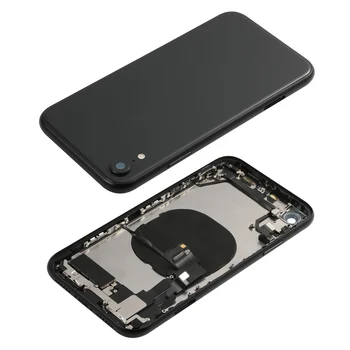 OEM Capac Spate Carcasa Pentru iPhone X XS XR XS Max Cu Sticlă Butoane Laterale Capac Baterie Și Baterie de pe Instrumentul de Autocolant Cu Cadou