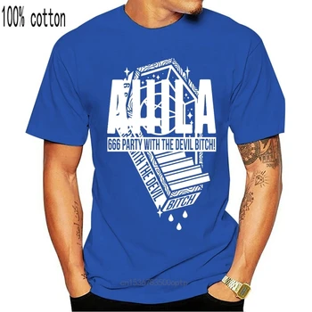 Oficial Attila Sicriu T-Shirt scos în afara legii despre faptul Că Viața Furie Plăcere Vinovată Mans Unic de Bumbac Mâneci Scurte, O-Neck T Shirt