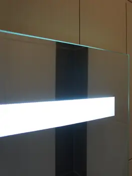 Oglinda Exstra 80 cu led-uri de lumină baie 800x650mm