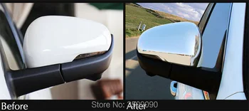 Oglinda Retrovizoare auto Capacul de Protecție Autocolant Tăiați Garnitura ABS Cromat Pentru Geely Atlas Boyue Emgrand NL-3 Proton X70 2018 2019
