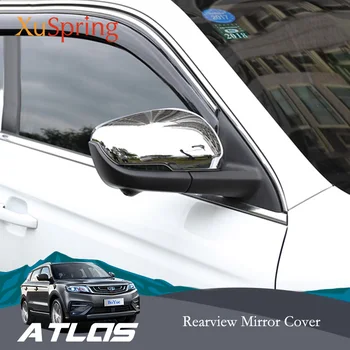 Oglinda Retrovizoare auto Capacul de Protecție Autocolant Tăiați Garnitura ABS Cromat Pentru Geely Atlas Boyue Emgrand NL-3 Proton X70 2018 2019