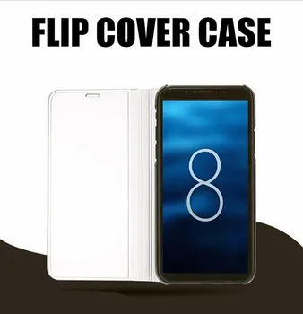 Oglinda smart Flip Caz de Telefon Pentru Samsung Glaxy S10 e S9 S8 J4 J6 A6 Plus A9 A7 2018 50 40 60 70 80 90 M 30 20 10 Nota 9 8 Caz