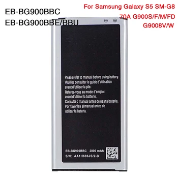 OHD Original de Mare Capacitate Baterie EB-BG900BBE EB-BG900BBC Pentru Samsung Galaxy S5 G900 G900S G900I G900F I9600 G870