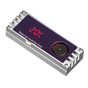 OLED Display Digital cu domeniu Larg de Aplicare Simplitate Aluminiu M. 2 Cooler radiator pentru 2280 SSD Hard Disk