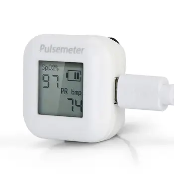 OLIECO Reîncărcabilă Mini Digital Degetul Pulsoximetru SPO2, PR Monitoriza Saturatia de Oxigen din Sange Metru de Monitor de Ritm Cardiac Oxymeter