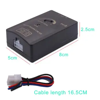 OLOMM Profesionale Noi 0.2 -2V Car Audio RCA Difuzor Mare La mic Nivel Însumarea Linie de Ieșire a Convertorului & Cablaj Adaptor
