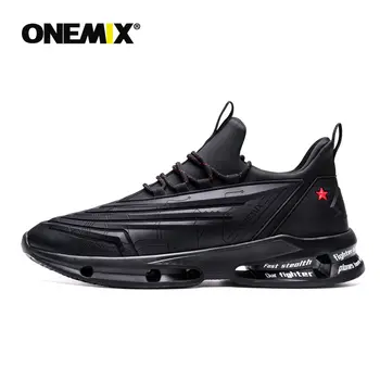 ONEMIX 2020 în aer liber Pantofi sport Barbati Adidasi Tehnologie Stil Piele de Absorbtie a socurilor Usoare Moda Sport Pantofi de Jogging