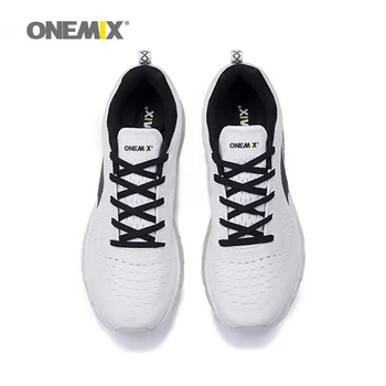 ONEMIX Femei Originale Femei Pantofi sport Pantofi Albi în aer liber, Respirabil, Moale Sălbatice Pantof Atletic Pantofi de Sport de Transport Gratuit