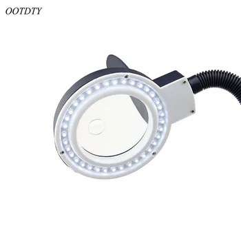 OOTDTY 5X 10X Lupa Lupa Lampa de Birou Instrumente de Reparații Cu 40 de LED-uri de Iluminat