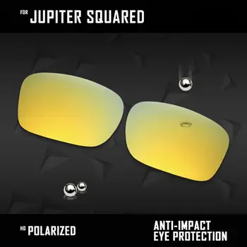 OOWLIT Lentile de piese de schimb Pentru Oakley Jupiter Squared OO9135 ochelari de Soare Polarizati - mai Multe Culori