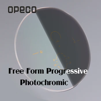 Opeco Fotocromatică Gratuit Formă Digitală Lentile Progresive Personalizate-a făcut Anti-reflexie si anti Scratch Lentile Optice