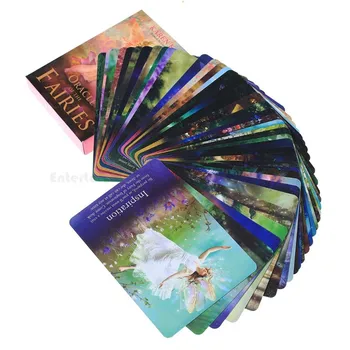 Oracle de Zane 44 Carduri de Punte și Ghid engleză Tarots Carte de Joc Petrecere de Familie Tabla de Joc