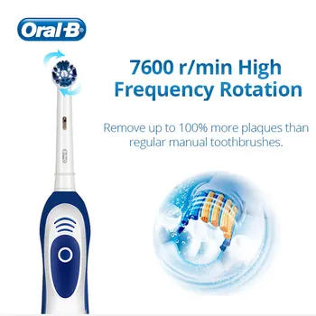 Oral B Electrica Sonic Periuta de dinti pentru Adulti Pro-Sănătate Dentară Precizie Curat Perie Moale Refill Rotativ Baterie Periuta de dinti DB4010/4510