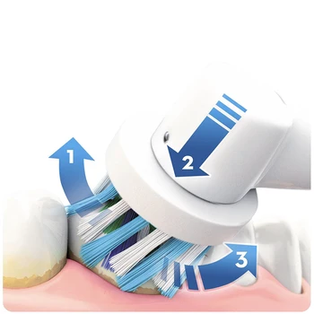 Oral B Reîncărcabilă Periuțe de dinți Electrice Vitality Precision Clean Cap D12 Igienă Orală Dentare Rotative Perie de Dinți 1buc