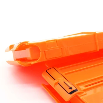 Orange a Reîncărca Clip Pentru Nerf Revista Rotund Darts Înlocuire Pistol de Jucărie Moale Glonț Clip Pentru Nerf Blaster arma de brinquedo