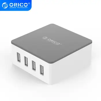 ORICO 4 Porturi USB Încărcător Universal Încărcător de birou pentru Samsung, Xiaomi, Huawei iPhone 5V 6.0 O 30W Încărcător