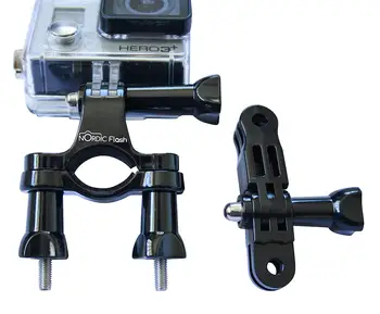 Origina pentru Gopro Adaptor Suport Biciclete Ghidon Accesorii de Montare pentru GoPro Hero 4 3 3+ 2 1