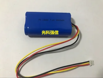 Original 18650 baterie reîncărcabilă Litiu-ion 4000MAH 7.4 V cu trei fire amplificator player