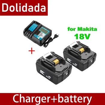 Original 18V18Ah Baterie 18000mah Li-Ion Baterie Înlocuire Baterie pentru MAKITA BL1880 BL1860 BL1830battery+4A Încărcător