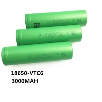 Original 3.7 V 3000 MAH Li-ion 18650 baterie pentru SONY us18650 vtc6 3000 mah baterie 18650 3.7 V +1buc Baterie