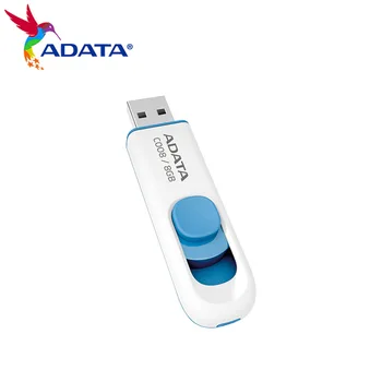 Original ADATA USB 2.0 Retractabil Unitate Flash C008 64GB 32GB 16GB 8GB Memory Stick USB Pendrive Pentru Calculator