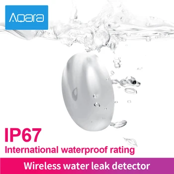 Original Aqara Wireless, Detector de Scurgeri de Apă zigbee IP67 Apă Cufundarea Senzor de Inundații pentru Alarmă de Securitate Acasă Înmuiere Senzor
