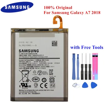 Original, Baterie EB-BA750ABU Pentru Samsung Galaxy A7 (2018) SM-A750F/DS, SM-A750FN/DS A750F A750FN A750G A750GN 3300mAh +Instrumente