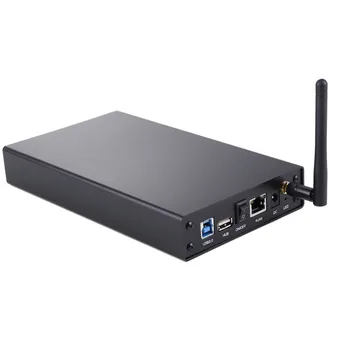Original blueendless Aluminiu Wifi Router Wireless Repeater, se poate folosi ca hard disk caz de 3.5 inch sata la USB3.0 hdd Cabina de U35WF