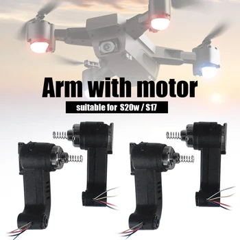Original braț cu motor pentru s20w/s17 RC Pentru DJI Mavic Drone Pro - Spate, Brațul Stâng & CCW Motor - Antena de Aterizare LED