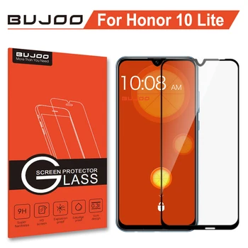 Original BUJOO Anti Amprente Negru Plin de Acoperire Ecran Protector din Sticla Temperata Pentru Huawei Honor 10 Lite Honor10 Lite