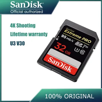 Original, card SD SanDisk 32GB Extreme PRO USH-II Ultra High Speed carte sd 32g Class10 U3 SDHC 8GB clasa 4 Card de Memorie pentru Venit