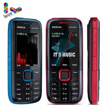 Original Deblocat Nokia 5130 XpressMusic 5130XM Telefon Mobil Bluetooth FM Suport Tastatură rusă Telefon Mobil Gratuit de Transport maritim