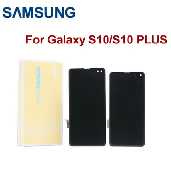 ORIGINAL Display Pentru SAMSUNG Galaxy S10 G973F/DS G973F G973 S10 Plus G975 G975F G975F/DS LCD Touch Screen Digitizer+pixel Mort