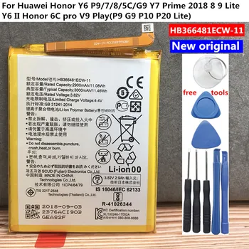 Original HB366481ECW-11, Acumulator Pentru Huawei Honor 7A Pro AUM-AL29 Y6 2018 Y6 Prim-2018 P9 P10 P20 Lite Onoare 5C Onoarea 8 6C Pro